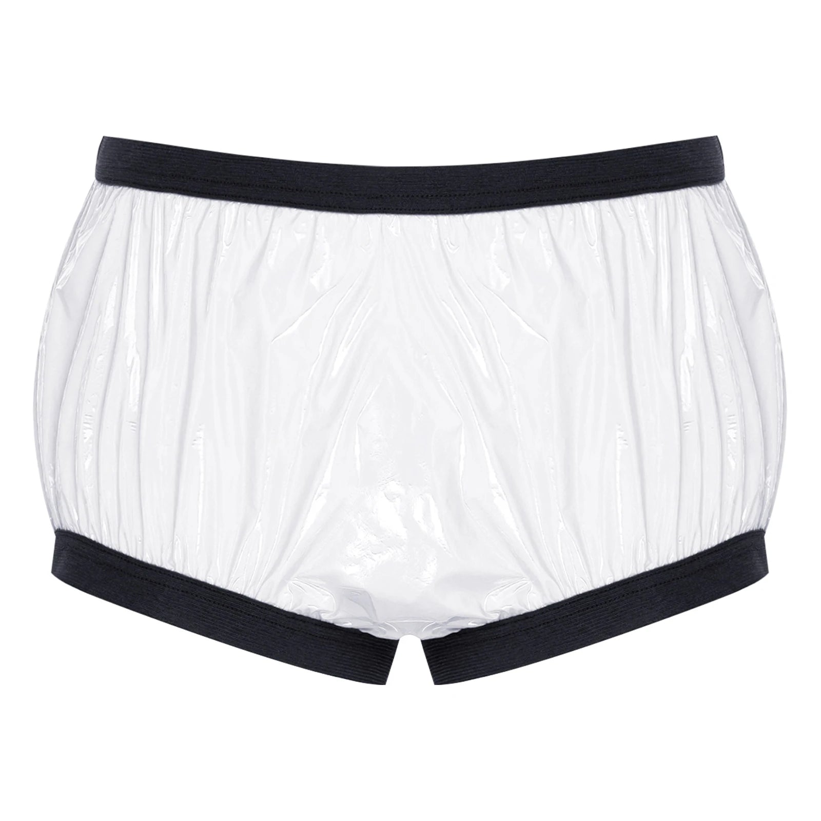 Mens Adaptive Underwear Waterproof Diaper Cover Front Pressing Buttons Anti-leak Briefs Bottoms for Elderly Special Needs