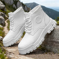 High-top men's versatile and comfortable hiking boots, outdoor fashion trendy thick-soled casual sports shoes