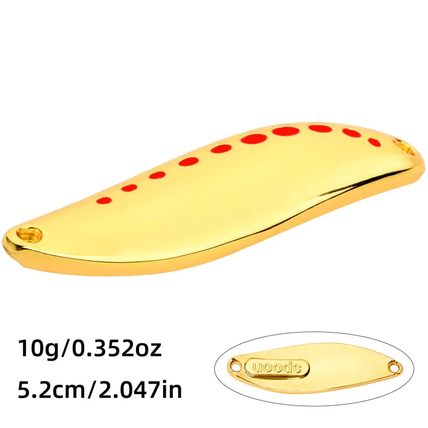 Metal Vib Leech Spinners Spoon Lures 2.5g 5g 7.5g 10g 15g 20g 25g 30g Artificial Bait Lure Fishing Tackle for Bass Pike Perch
