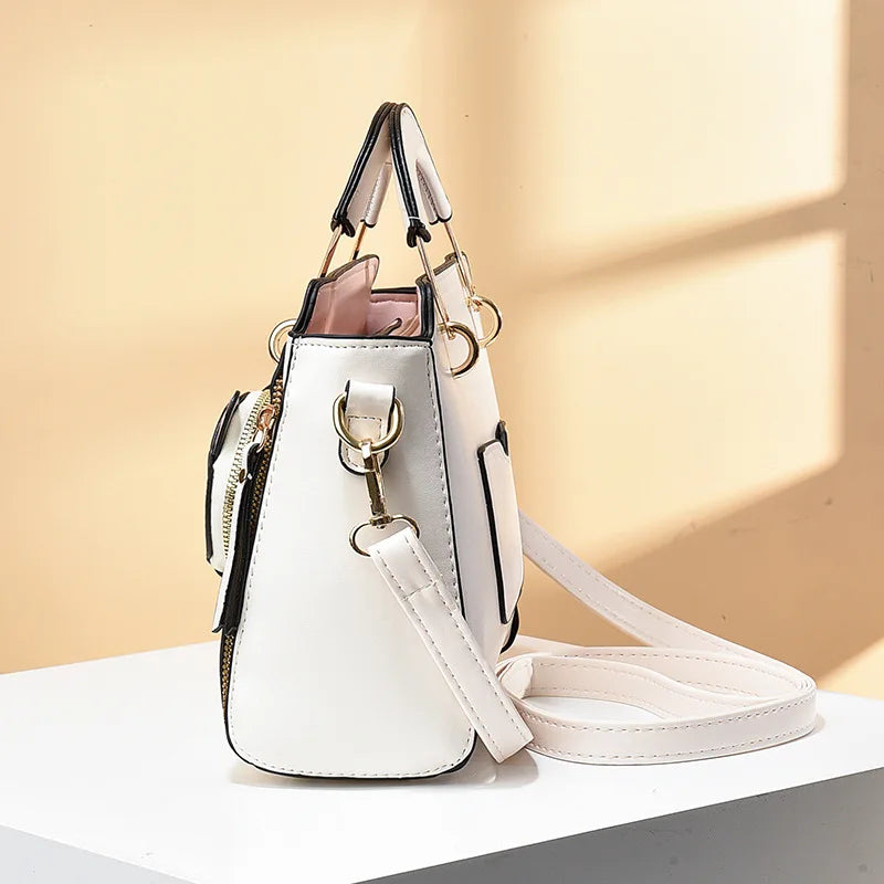 Women's bag new fashionable sweet handbag Korean version casual personality cat shoulder crossbody bag  SC051
