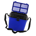 Fishing Tackle Box Fishing Equipment Waterproof Folding Handheld Fish Bucket Adjustable Shoulder Strap Portable Fishing Tool