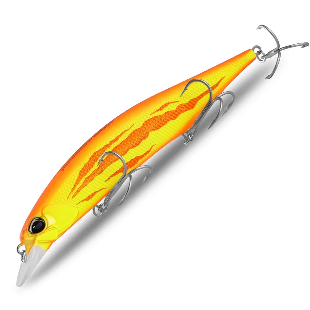 BEARKING 12cm 18g hot model fishing lures hard bait 10color for choose minnow quality professional minnow depth1-1.8m