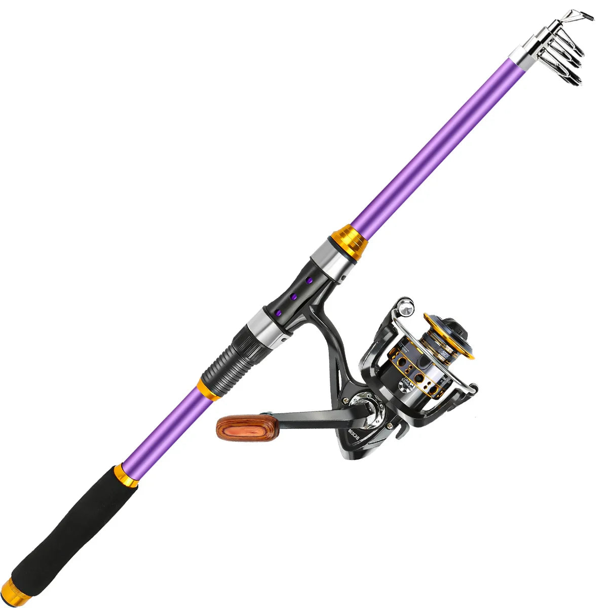 fishing gear full set of combination throwing rod far investment sea rod cross-border wholesale