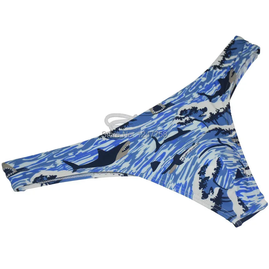 Swimwear Sexy Mens Swim Briefs Men's Shorts Low Waist Swimsuits Underwear Sports Bathing Suit Beachwear Bikini