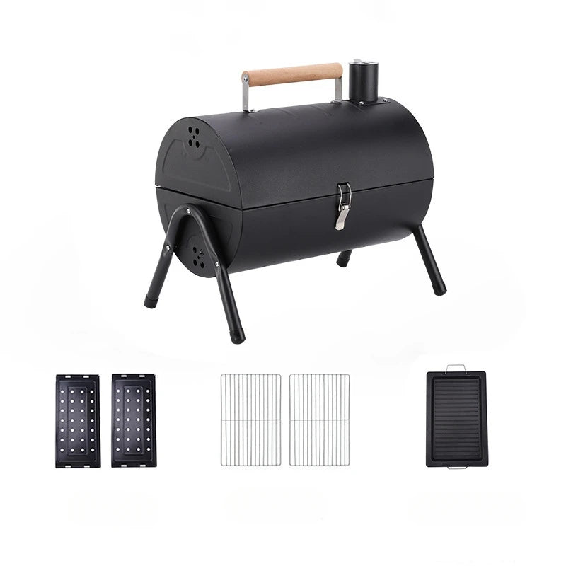 Portable Charcoal Grill,Tabletop Charcoal Grill,BBQ Grill for Outdoor Cooking Camping,Picnics,Backyard,Balcony