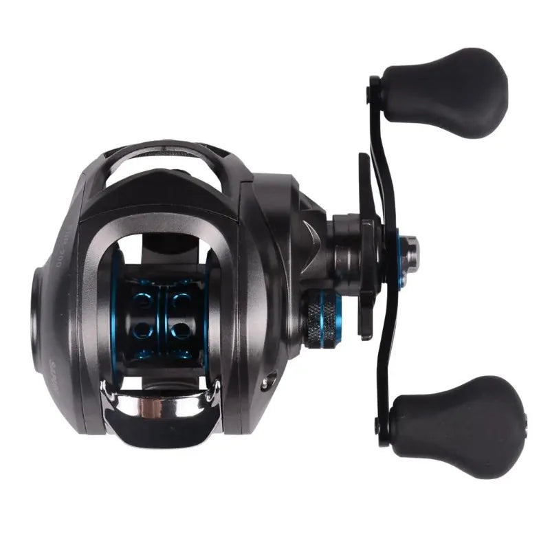 Right or Left Baitcasting Reel 17BB 7.1:1 Bait Casting Fishing Reel Magnetic Brake 12LBS Power Drag Fishing Reel Fishing Tools
