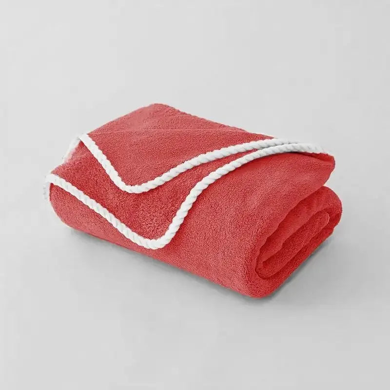 90*180cm Bath Towel - Extra Soft, Skin-Gentle & Super Absorbent, No Shedding, Multi-Color Available, Ideal for Home Baths