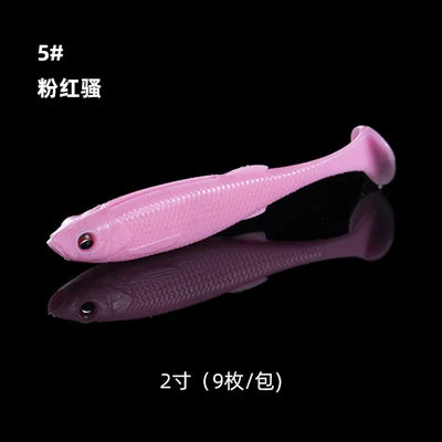 Fishant Flying Ant [Submerged Small Real Fish/Floating Fat Real Fish] 2-2.5 - 2.8-3 inch Lure T-tail