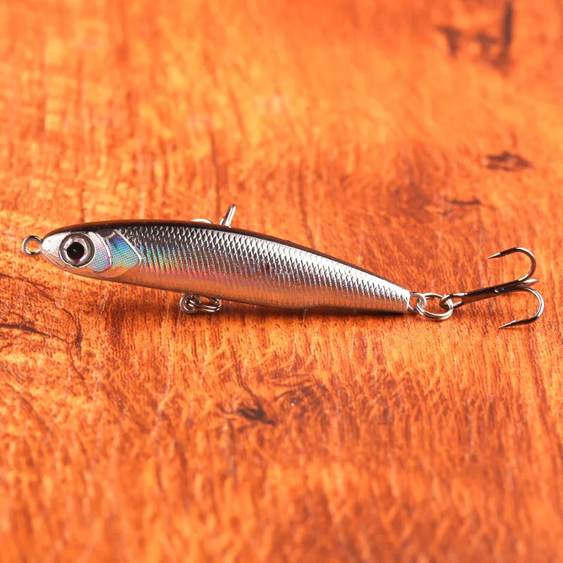 Micro Sinking Pencil Lure 3g 5g Mini Silver Fish Hard Bait All Depth Freshwater Saltwater Artificial Fishing Lure