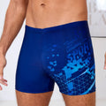 Men's Fashionable Anti-Embarrassment Swimsuit Shorts -Flat-Bottomed And Four-Corner Swim Trunks for Comfortable Water Experience