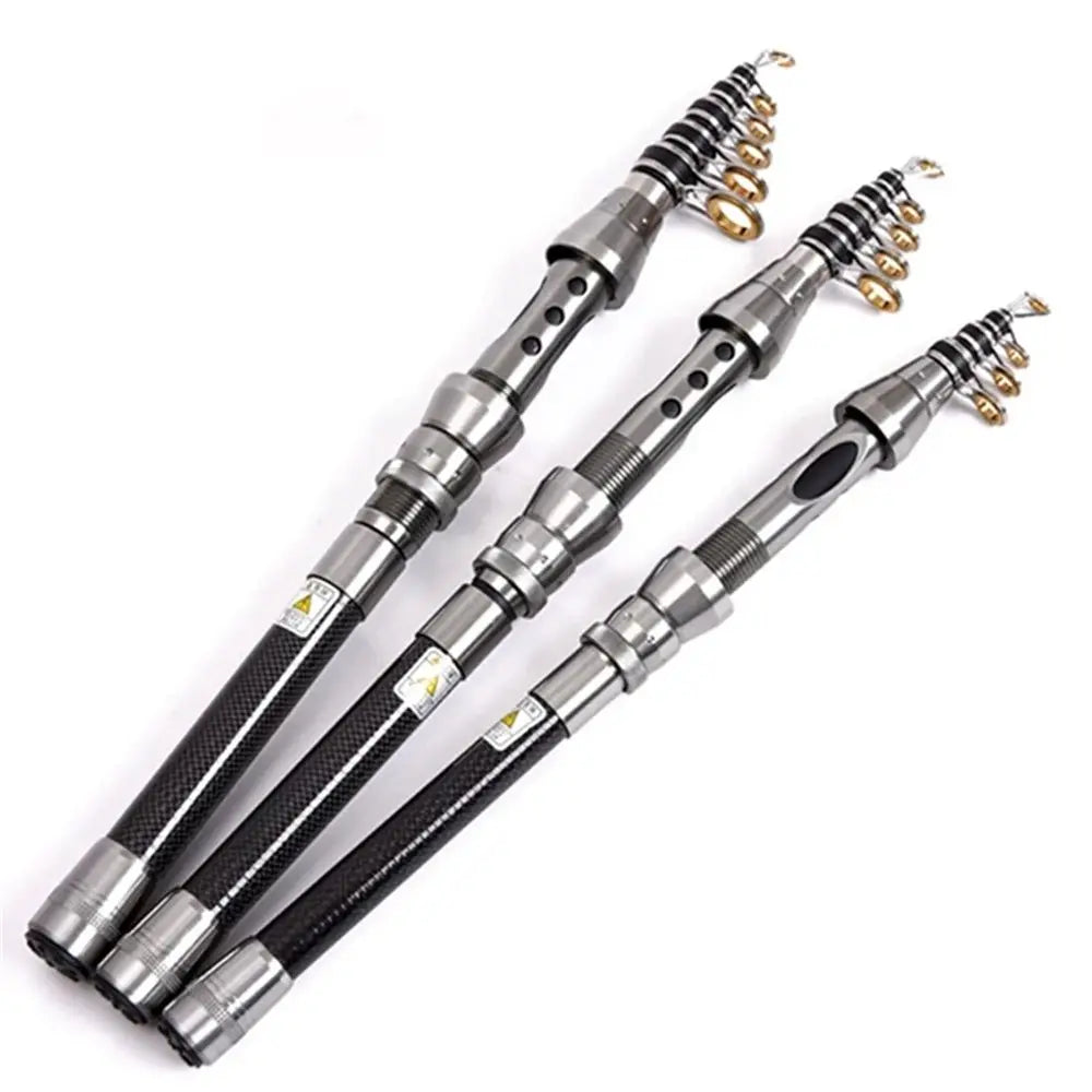 1.5M 1.8M 2.1M 2.4M Fishing Pole Tackle Carp Feeder Telescopic Lure Rod Fishing Rod Telescopic Fishing Pole Spinning Rod