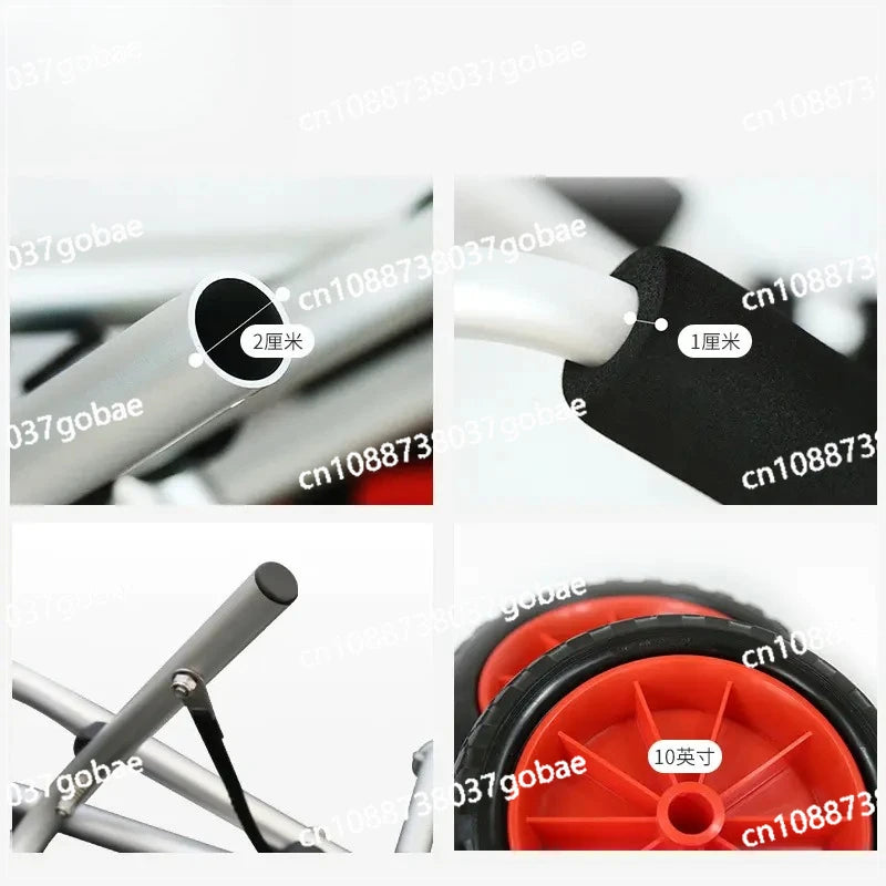 Trailer Surfboard Paddle Board Beach Boat Hand Pull Cart New Thickened Convenient Bracket