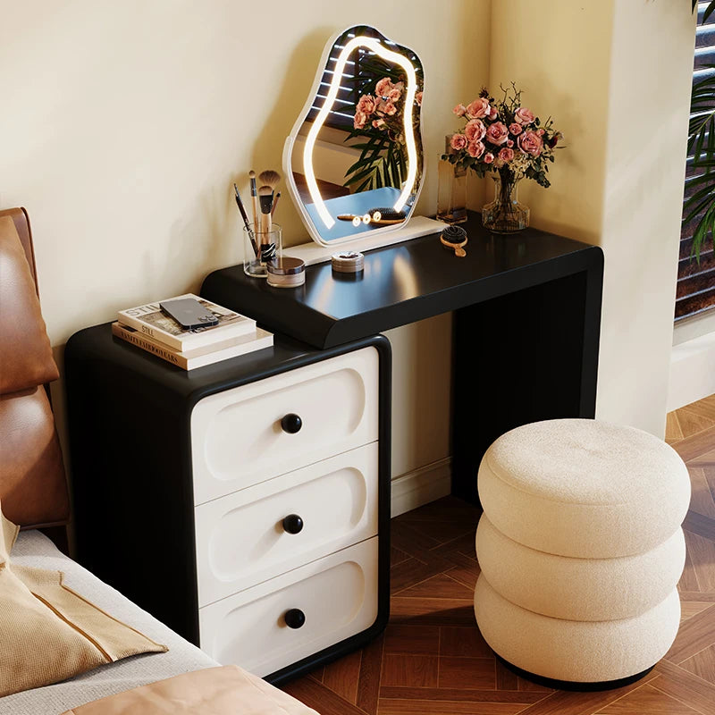 French Vintage Vanity Table Premium Organizer Drawers Storage Vanity Table Design Bedroom Coiffeuse De Chambre Furniture
