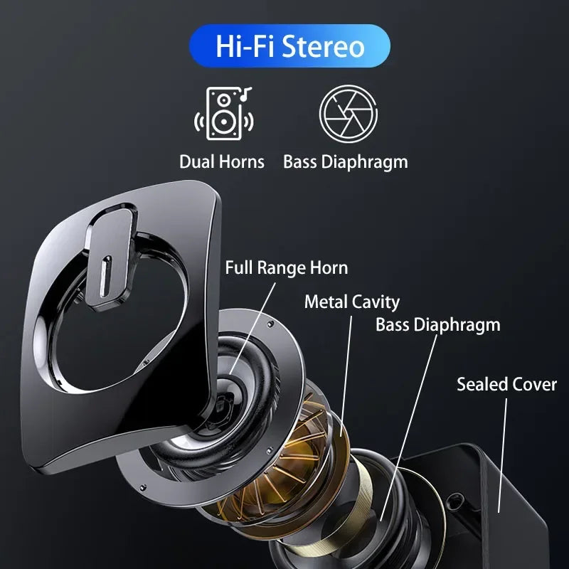 High fidelity stereo computer speaker with microphone USB wired speaker desktop laptop