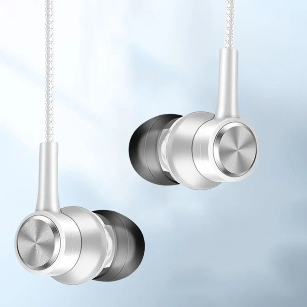 Stereo In-ear Headphones Portable High Definition 3.5mm Earphone Deep Bass Noise Canceling Music Earphones