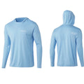 Huk Fishing Apparel Clothing Men Long Sleeve Fishing T-shirt Sun Protection Uv Breathable Hooded Angling Camisa De Pesca