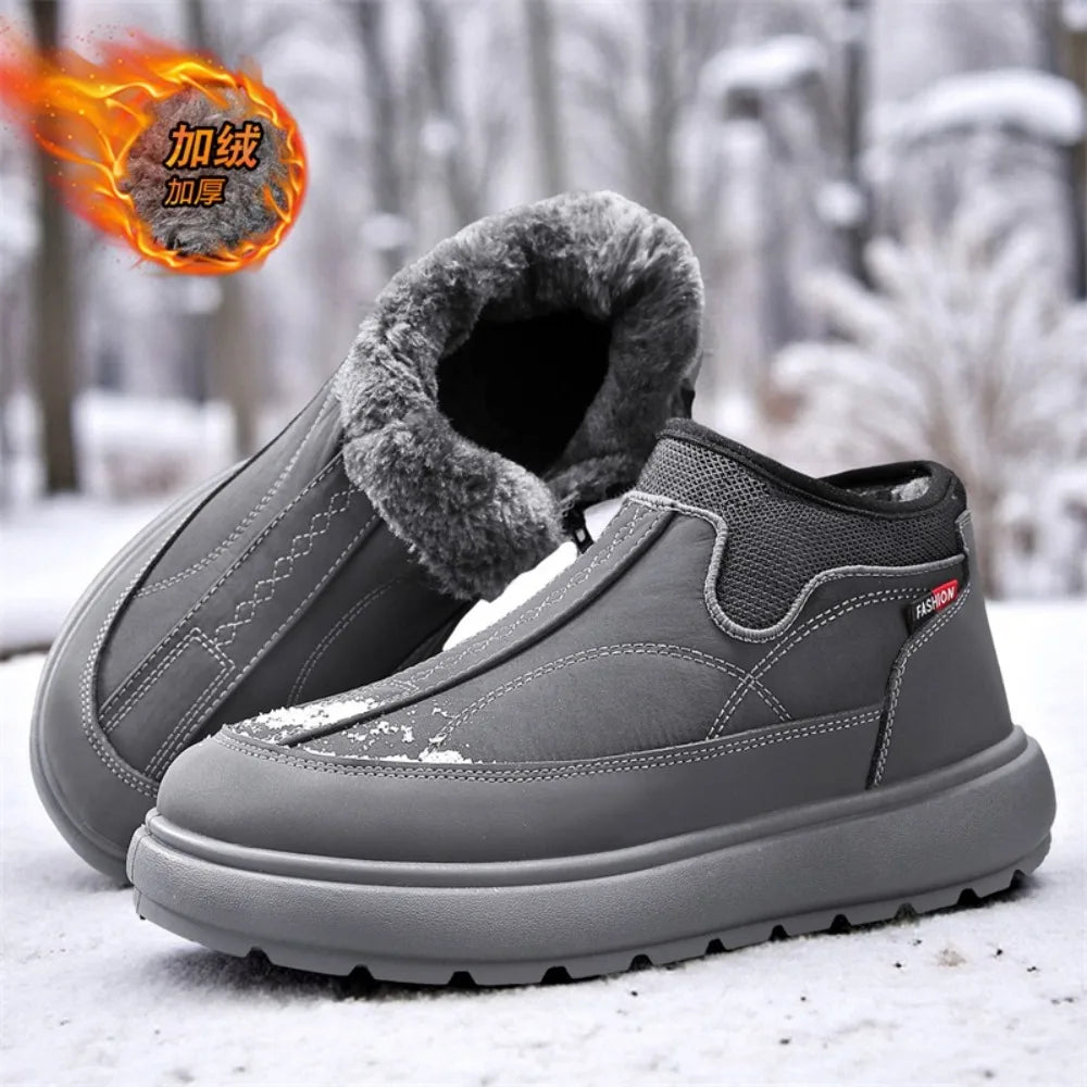 Shoes for Men Casual Sneaker Casual Shoes Soft and Comfortable Sports and Leisure Winter Boots for Men Non-Slip Wear-resistant
