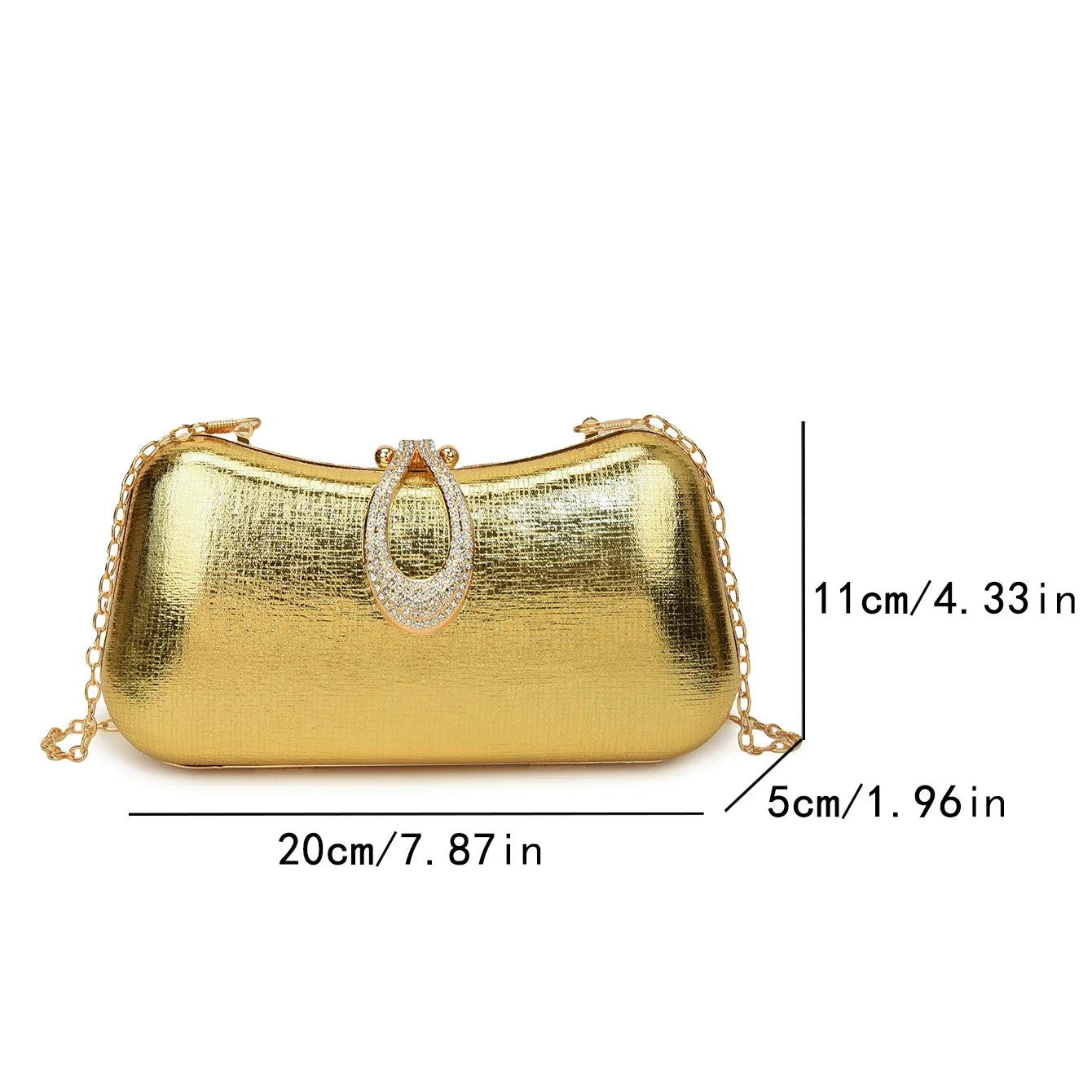 Women's Handbag Bags for Women 2025 Fashion Geometric Mini Party Evening Purse Crossbody Shoulder Bag Gold Box Lipstick Bag