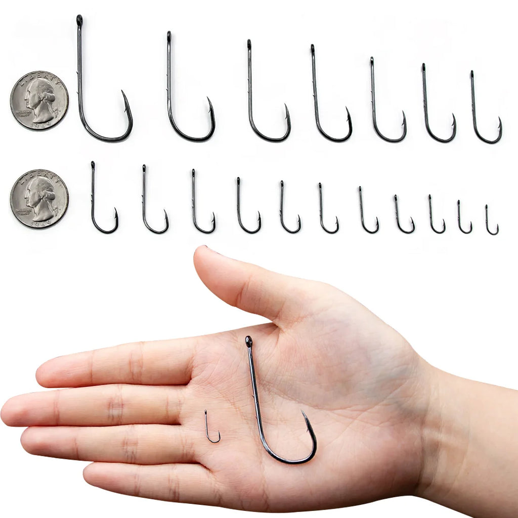 9KM Baitholder Fishing Hooks Sea Barbed Fishing Lures Shank Beak Live Bait Holder Carp Fishing Jig Worm Hooks Accessories Tackle