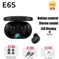 E6S Wireless Earphones Bluetooth Headphone Gaming Headset TWS E7S Sports Earbuds Noise Cancelling Headset for IOS Android