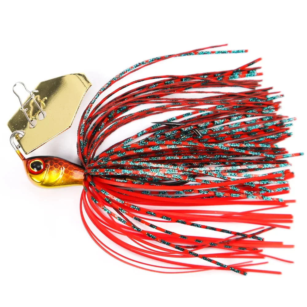 B&U Fishing Lure Chatter Bait Spinner Bait Blade Jig Dancer Buzzbait wobbler chatterbait for bass pik