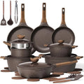 26 PCS Non Stick Pots and Pans Set Induction Cookware Kitchen Cooking PFOA Free