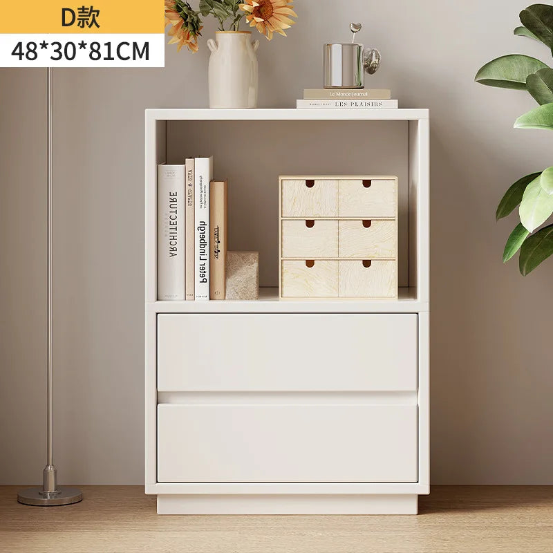 Bookshelf Home Modern Simple Floor Free Combination Storage Display Cabinet Living Room Grid Shelf Side Cabinet