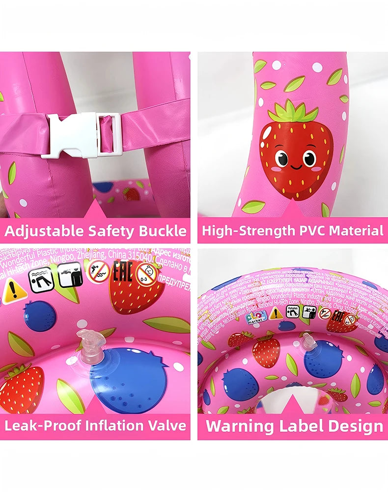 Kids Inflatable Life Jacket Children Safety Life Vest Buoyancy Aid For Swimming Beach Water Sports