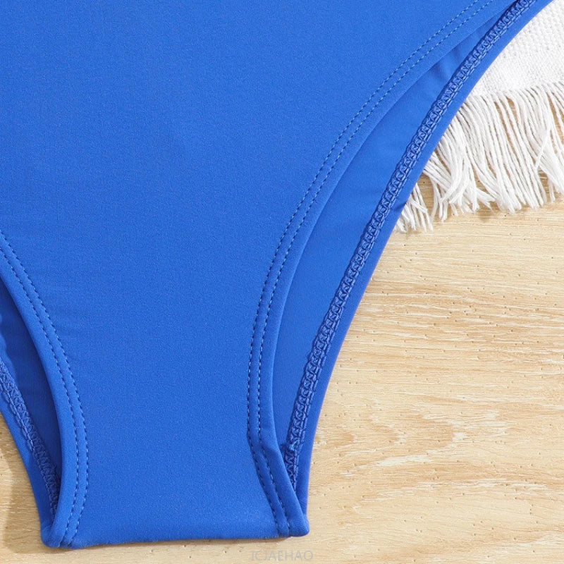 2025 Girl's Two Piece Swimsuit Big Kids Bathing Suits Girls Sport High Waist Bikini Set Bathing Suit Kids Bathing Swimsuit