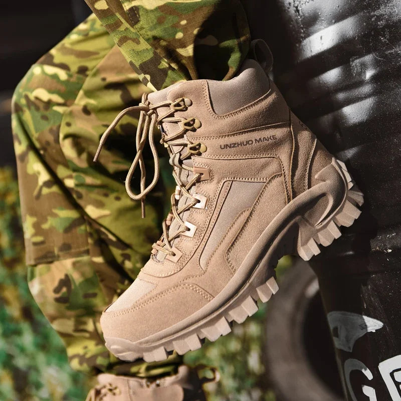 Waterproof Hiking Shoes High Top Tactical Sport Men's Shoes Male Outdoor Mountain Climbing Shoes Hunting Boots Men outdoor Boots