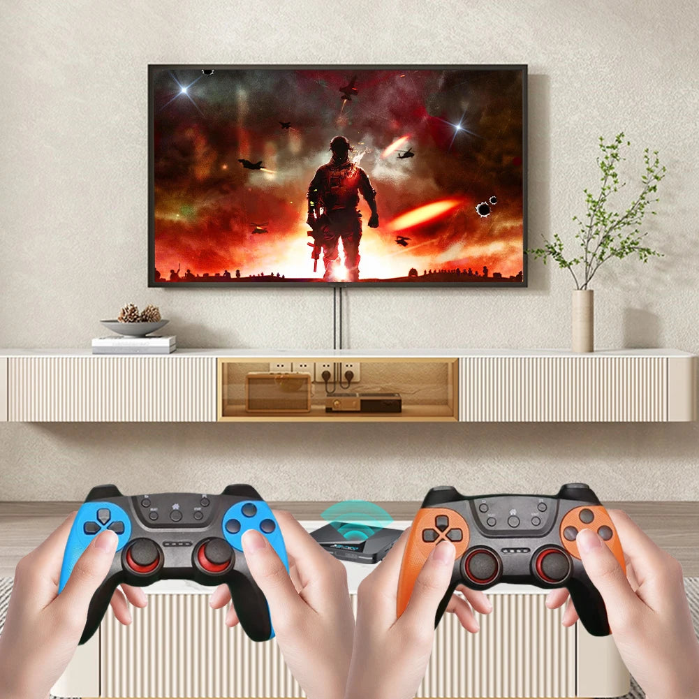 Video Game Console 65000+ Games Super Console 60+ Game Emulators 2.4G/5G BT 4.3 for DC/Arcade/MAME/Sega for Saturn