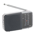 Portable AM/FM Radio with Speaker Mini Transistor Radio with Strap Battery Powered Radio Telescopic Antenna for Running Cycling