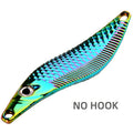 1PC 7g-20g Metal VIB Leech Spinners Spoon trout fishing Lures Artificial Bait Saltwater Trolling Wobblers Night Fishing Tackle