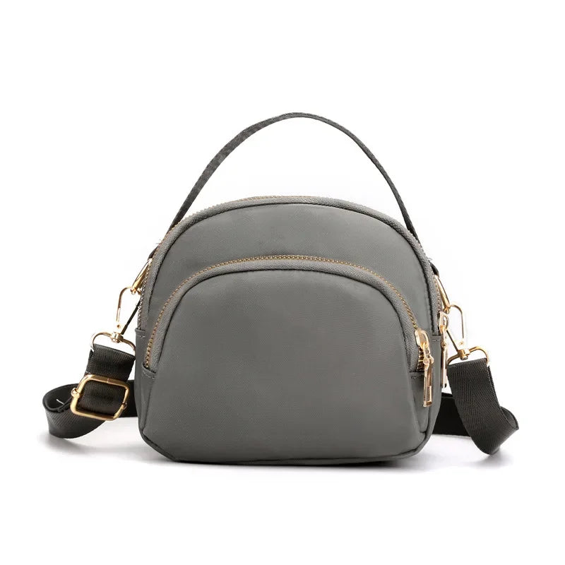 Women Handbag and Purse 2025 New Designer 3 Layers Large Capacity Shoulder Bags Lady Crossbody Bag Sweet Red Black Bolso Mujer