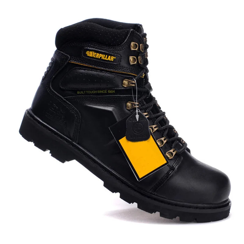 Hot Selling Men's And Women's Motorcycle Boots, Genuine Leather Couple's Workwear Boots, Outdoor Hiking Boots, Hiking Boot