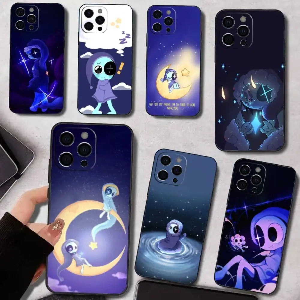 Dandys World Astro Phone Case For iPhone 17 16 15 11 12 14 13 Pro Max Mini X XS XR 7 Plus 16E Air Shockproof Soft Cover Fundas