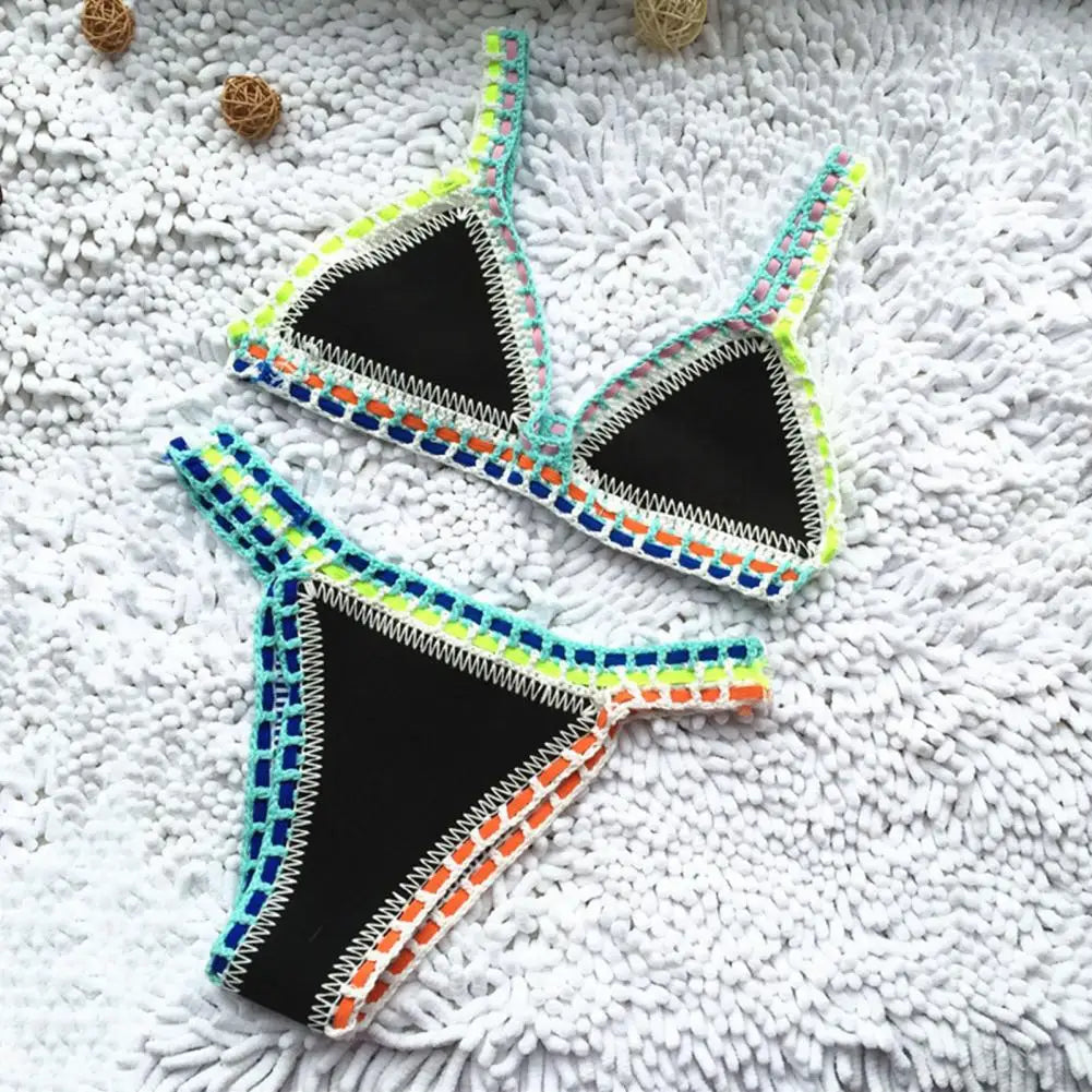 Sexy Women Bikinis Two Piece Brazilian Bathing Suit Hot Swimsuit Summer Neoprene Bikini Beach Wear Surf Biquini Female Swimwear