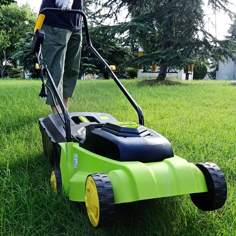 1600W Powerful Electric Lawn Mower, Weeding Machine, Hand Push Electric Household Weeding Machine, Lawn Mower
