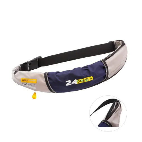 Automatic Inflatable Fishing Vest for Adults, Portable Waist Life Jacket, Life Belt, Sea PFD Manual Buoyancy Vest for Boating