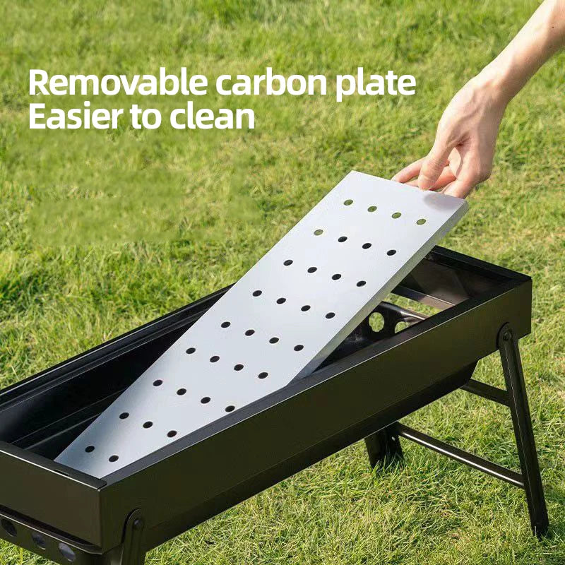 BEIYUE  Grill Outdoor Portable Bbq Grill Charcoal Grill For Home Use Pull-Out Folding Charcoal Grill Charcoal St