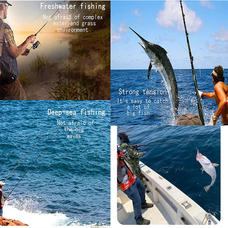 Fishing Line 500m Monofilament Nylon Sea Fishing Boat Fishing Big Fish Shark Line Freshwater Saltwater Fishing Supplies