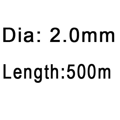 Monofilament Fishing Line 500m 13 lb.-396 lb. Nylon Mono Fishing Lines Super Strong Clear Fishing Leader Line for Saltwater
