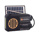 Portable Emergency Radio Solar FM AM SW1-6 Radio Receiver Bluetooth Speaker with Flashlight TF Card USB Drive MP3 Music Player