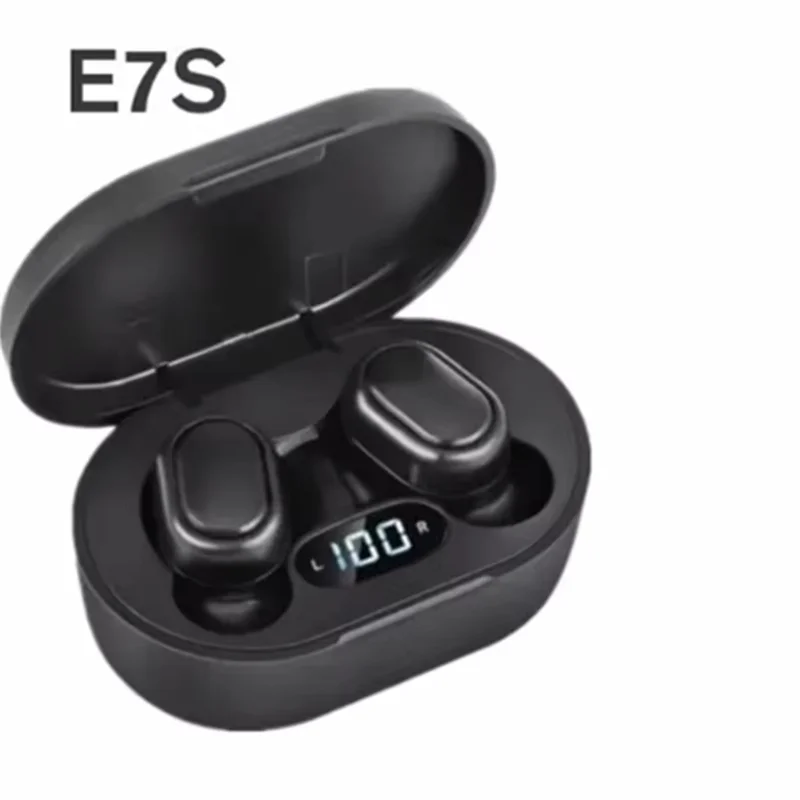 Original E7S Wireless Bluetooth Headset with Mic LED Display Earbuds for iPhone Xiaomi TWS Earphone Bluetooth Headphones earbuds