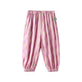 Amila Baby Pant 2026 Summer New Casual Fashionable Comfortable Breathable Fully Printed Contrasting Color Binding Feet Clothing