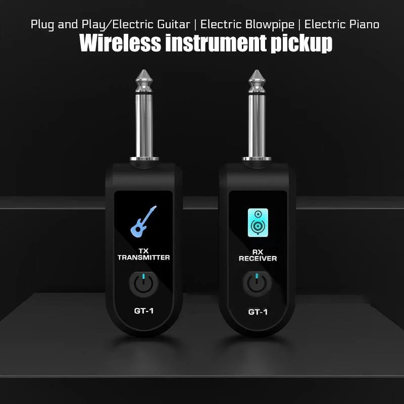 K007 New Musical Instrument Wireless Transmitter and Receiver, Instrument Pickup, Guitar Wireless Transmitter and Receiver, Electric Blowpipe Wireless Transmitter and Receiver, Bass Wireless Transmitter and Receiver, Supports