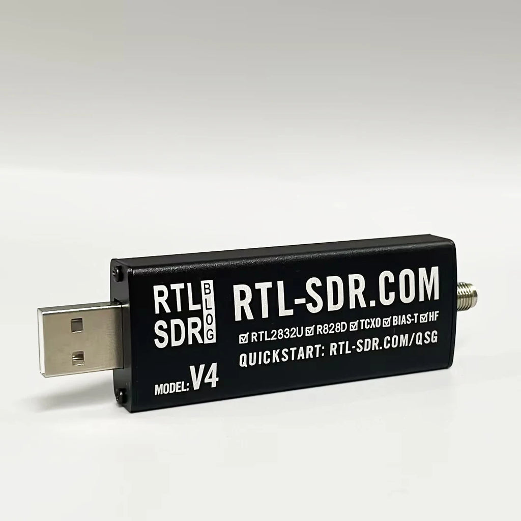 SDR V4 Software Defined Radio Receiver HTOOL RTL-SDR V4 RTL2832U 1PPM TCXO HF BiasT SMA Software Defined Radio + Antenna