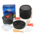 Camping Cooking Pot Pan Set DS200 Alloy Cookware Pot Pan Set