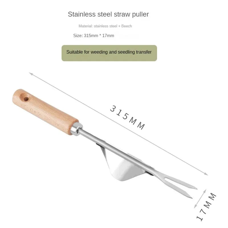 Garden Hand Tool Wide Shovel Hand Cultivator Rake Flowers Potted Household Plant Garden Tools for Digging Transplanting Weeding