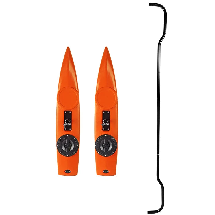 Neokudo Canoe Kayak Stabilizer Kayak Float with Sidekick Arms Rod Fishing Kayak Balance Accessories